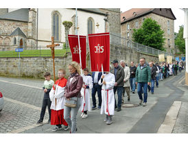 Bittprozession an Christi Himmelfahrt (© Karl-Franz Thiede)